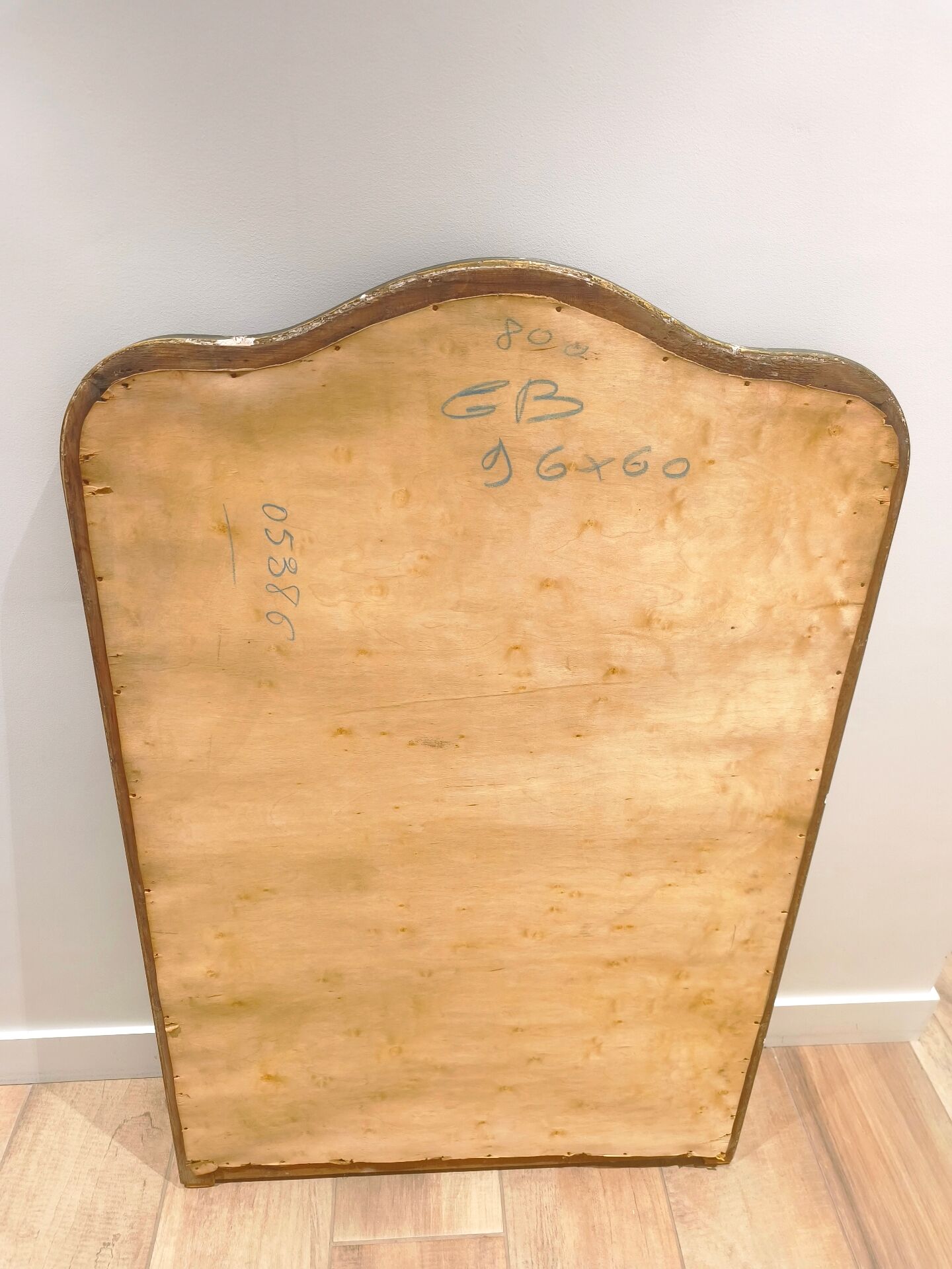 Golden mirror in Louis-Philippe style - 96 x 60 cm