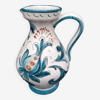 Italian earthenware pitcher