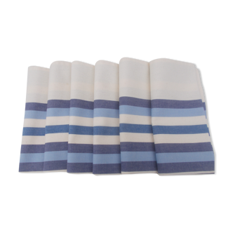 6 serviettes de table basque