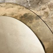Large round double-layer mirror by Veca, Italy, 1970s