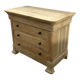 Louis Philipe 4-drawer chest of drawers, airbrushed