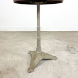 Vintage art deco bistro table with bakelite top