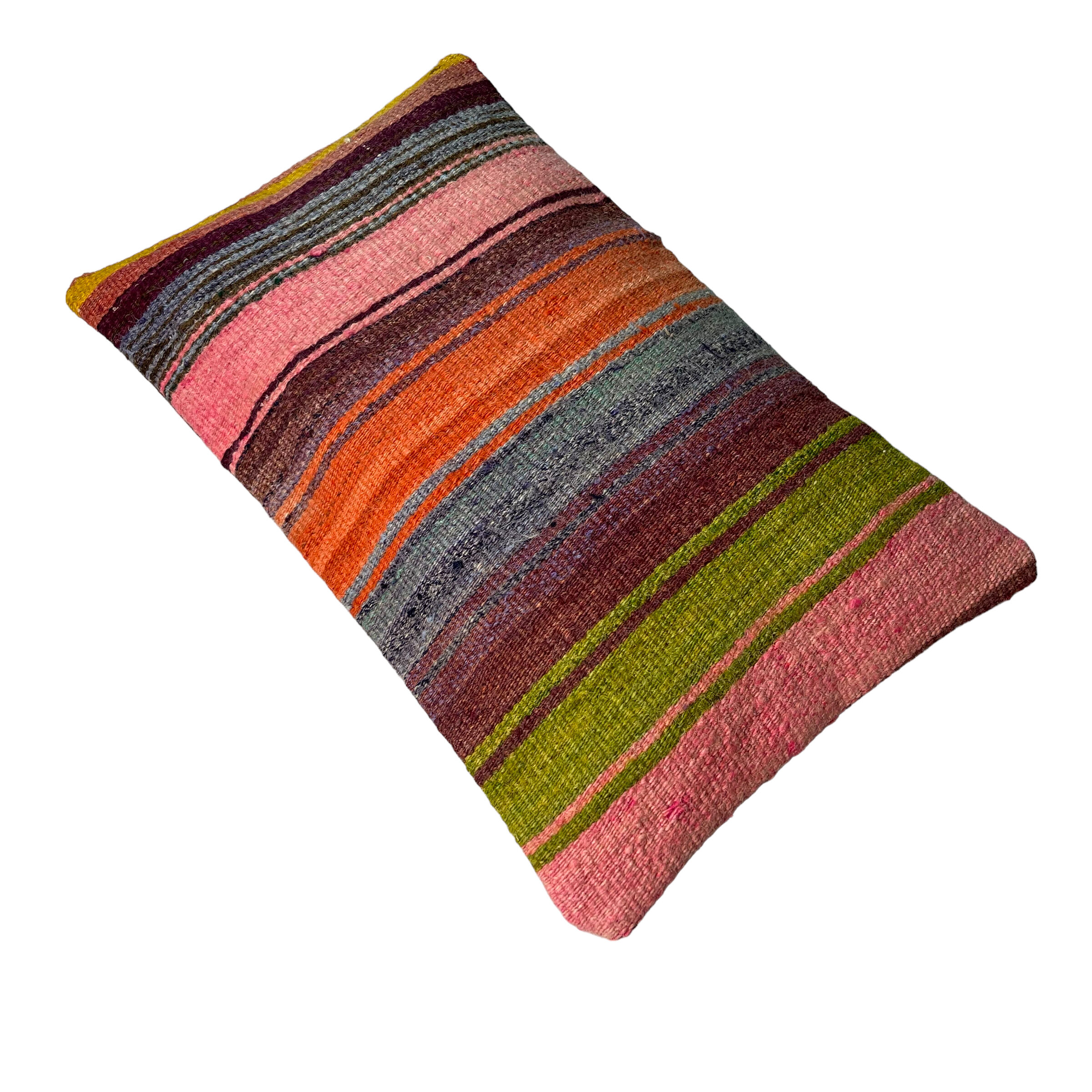 Vintage turkish handmade cushion cover , 30 x 50 cm