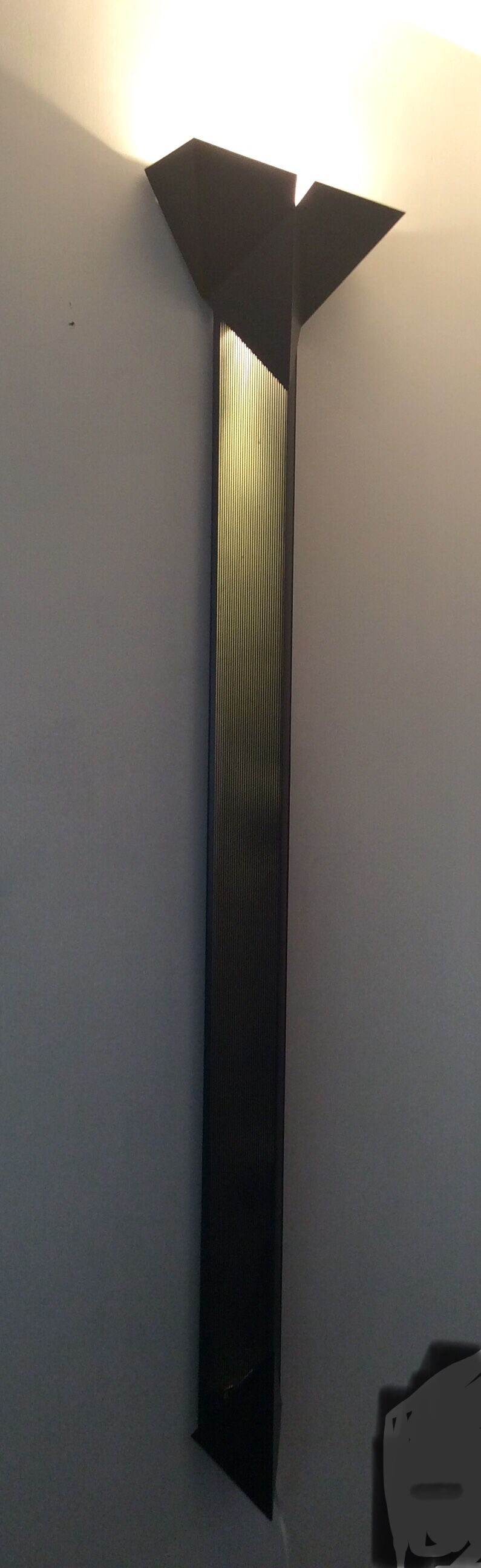 Vintage 80 wall lamp in perforated metal