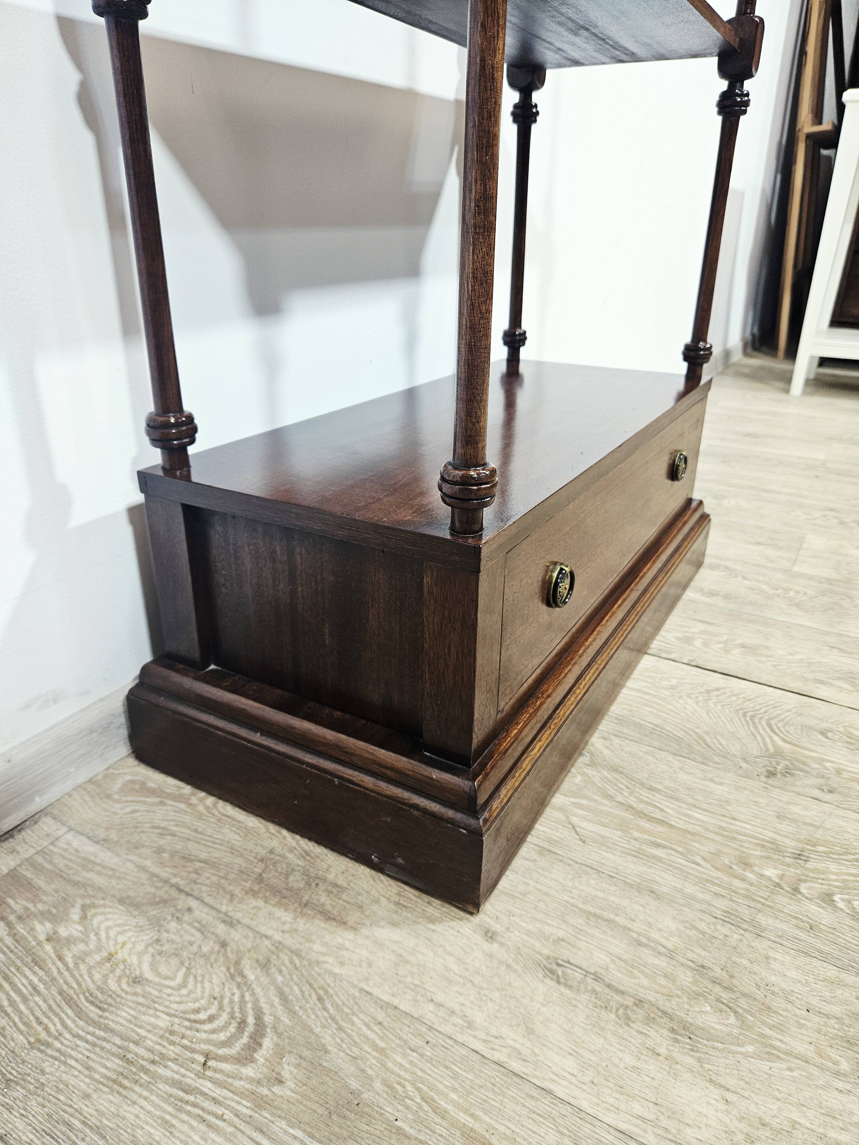 Stylish mahogany shelf/England/mid. 20th century/Classic/Unique