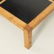 Coffee table or side table in pine and laminate, France, 1970s