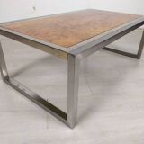 Elm burl coffee table