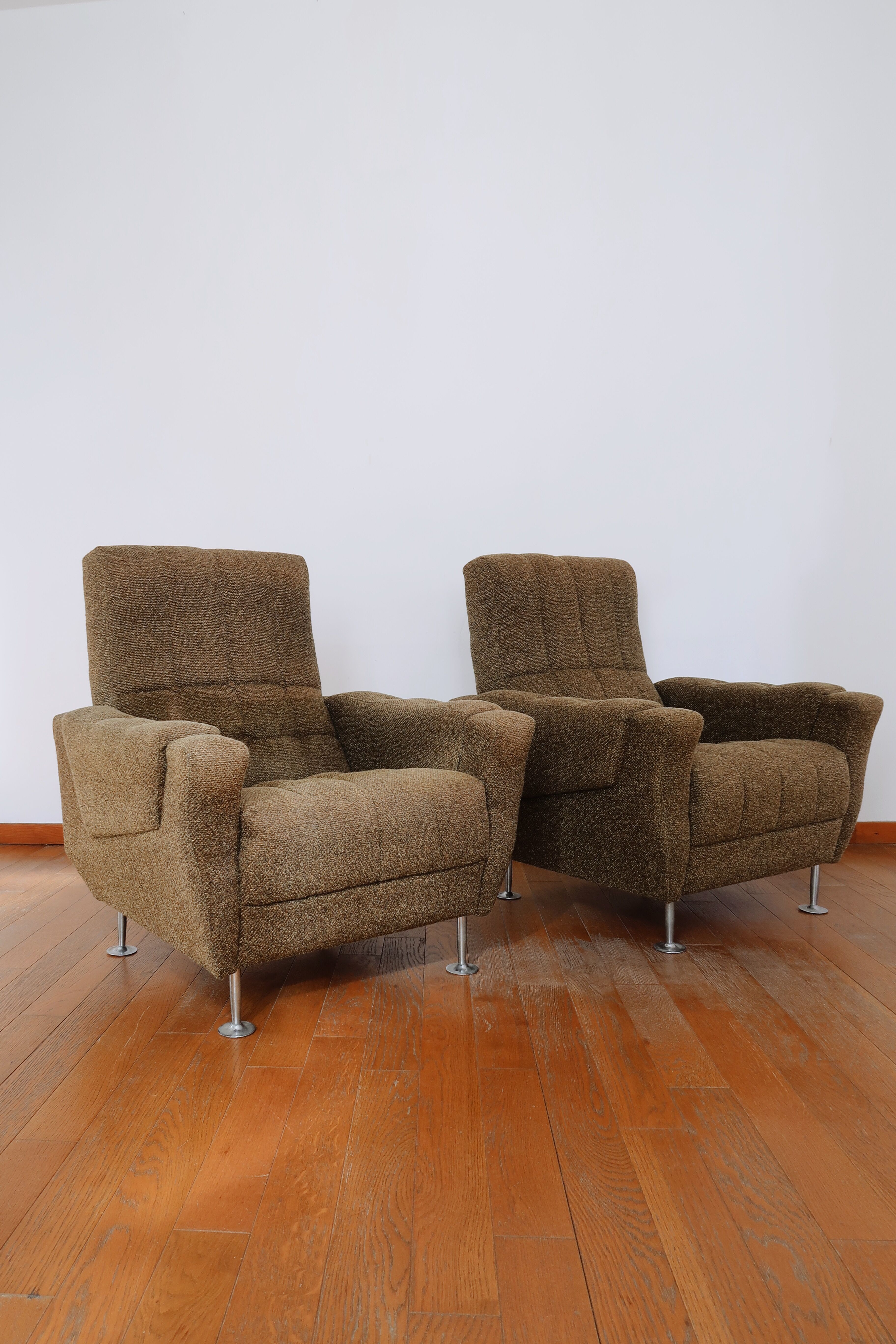 Pair of art deco armchairs