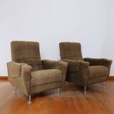 Pair of art deco armchairs