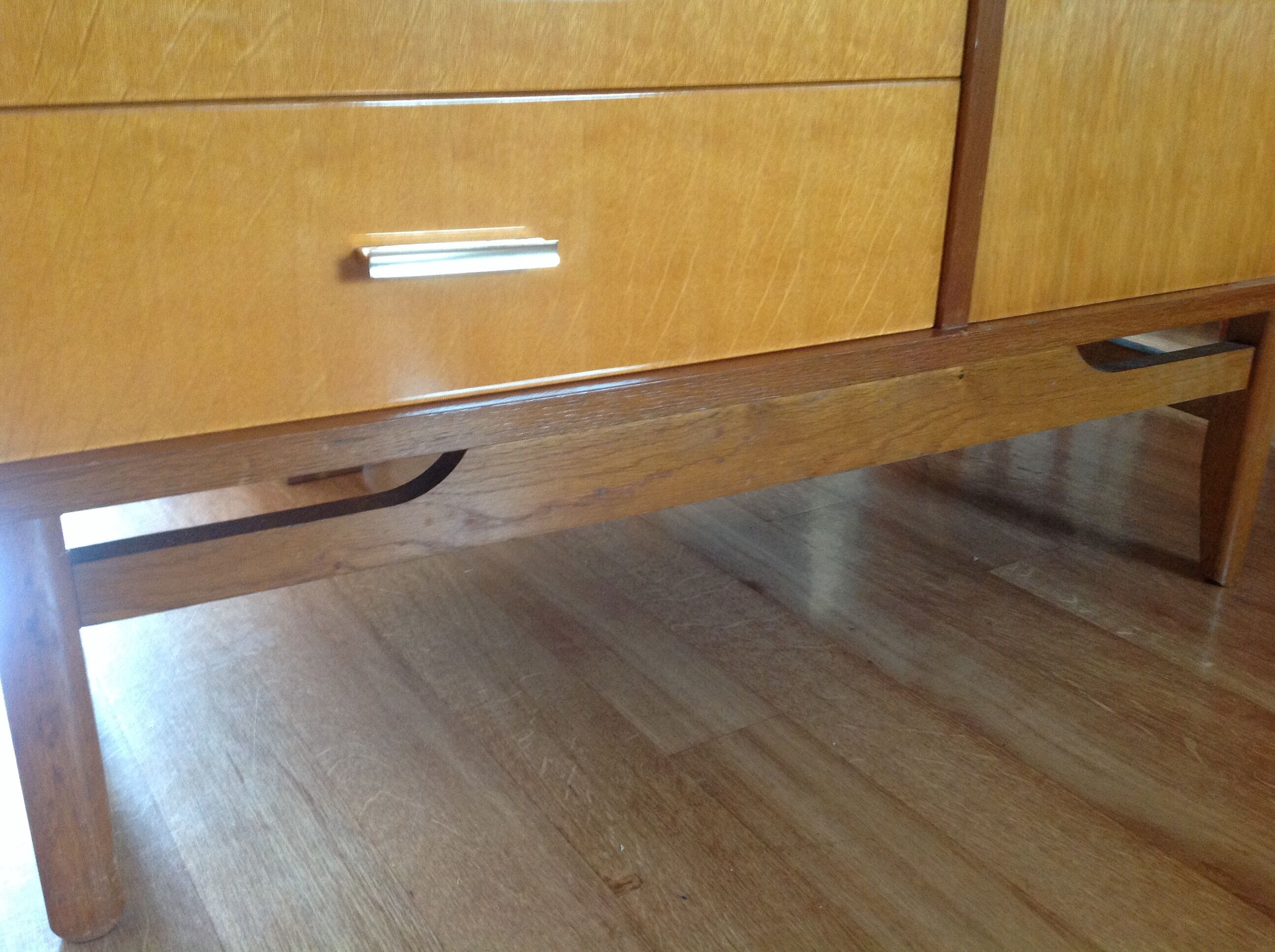 Vintage secretary cabinet