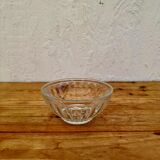 Old molded glass bowl