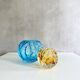 2 Vintage Glass Vases ROCK-KRISTALL Ingrid Glas", Kurt Wokan