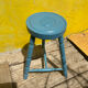 Tripode bleu vintage