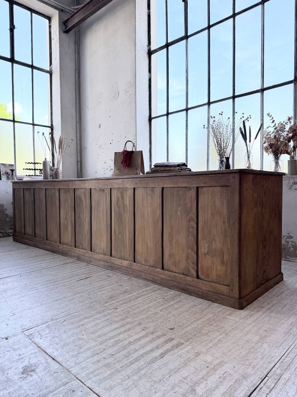 Comptoir de métier pin XXL 3m5 1950