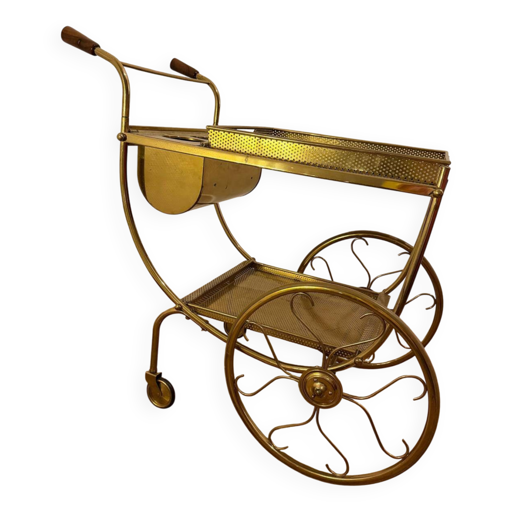Vintage brass bar cart – Josef Frank for Svenskt Tenn