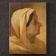 Oil painting on paper from the 19th century