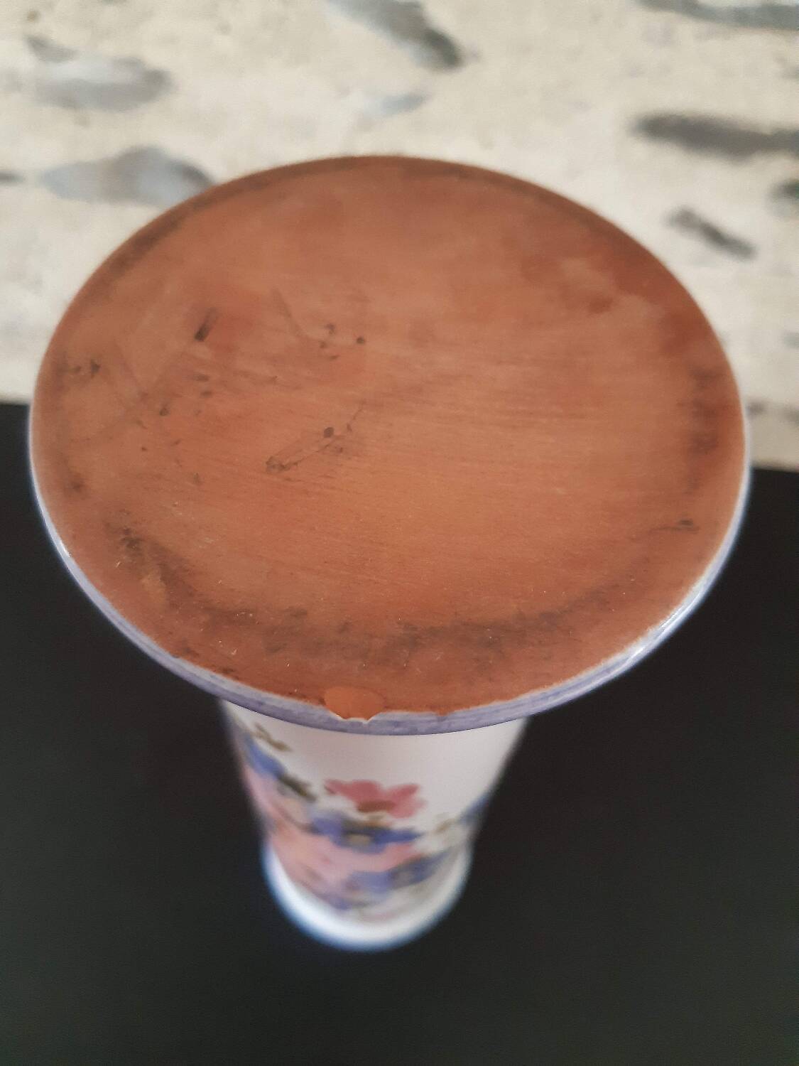 Vintage soliflore vase small bouquet