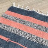 Tapis Kilim coton Années 1980