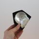 Ashtray, resin and mother-of-pearl inclusions, in the style of Jean Claude Dresse, 1970, vintage