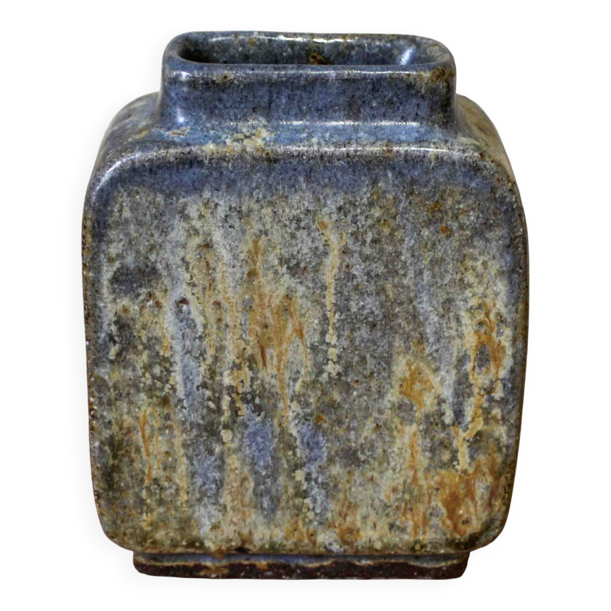 Glazed stoneware vase by Clauss Tittmann