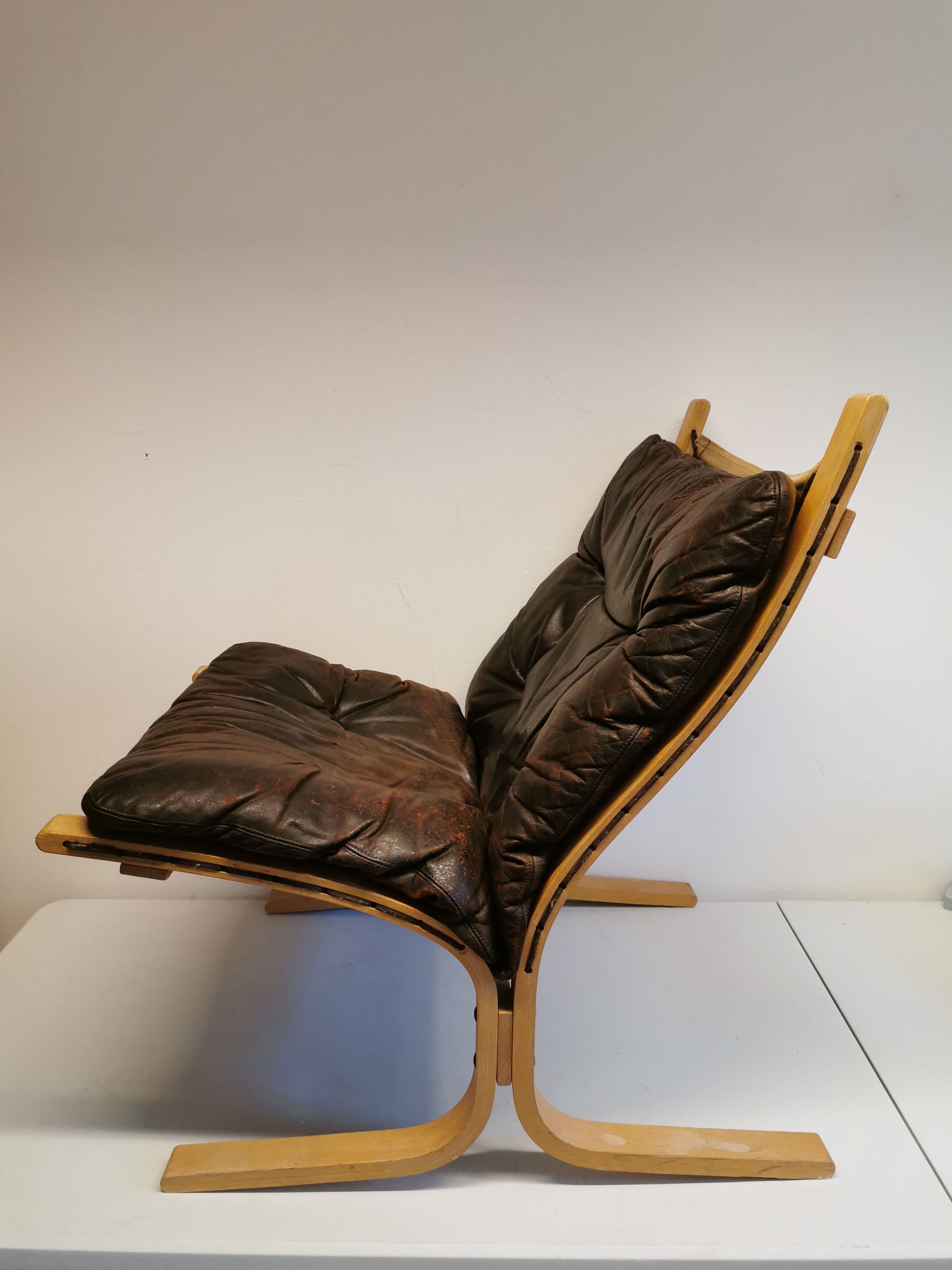 Armchair designed by Ingmar Relling, produced by Westnofa Norway, 1970s-80s