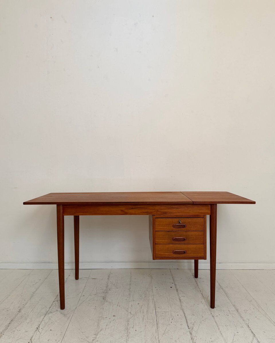 Teak Desk by Arne Vodder, Denmark, 1960s