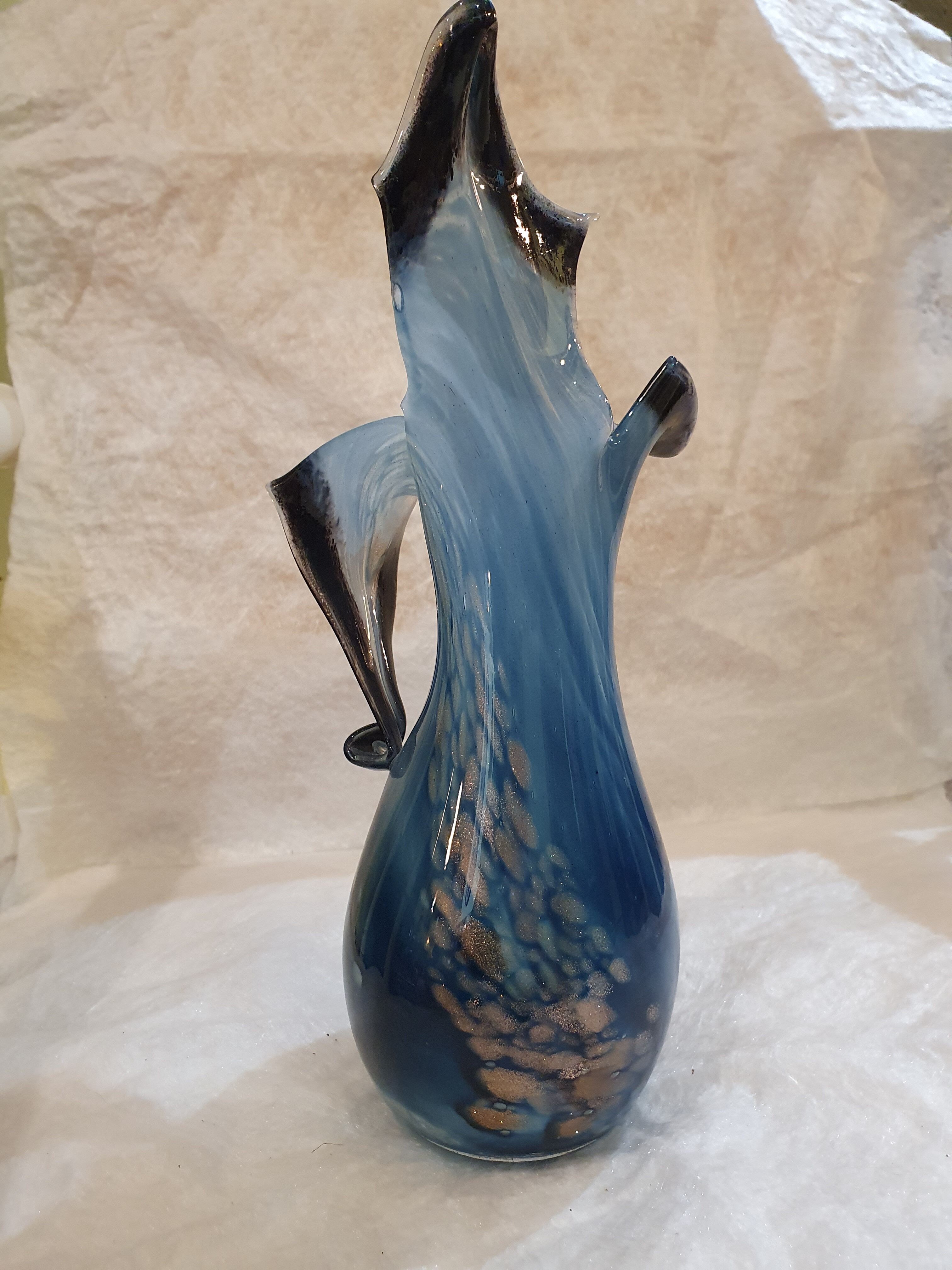 Torcheux blown glass vase