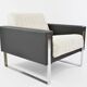 German square armchairs