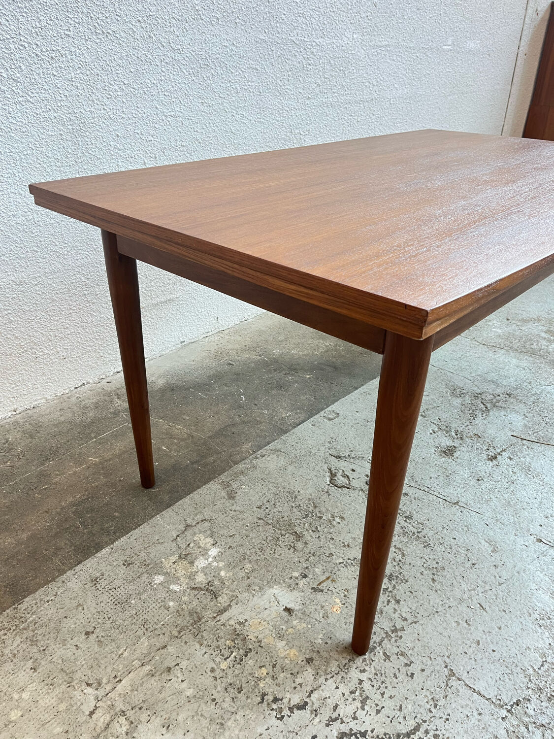 Table en teck avec rallonges
