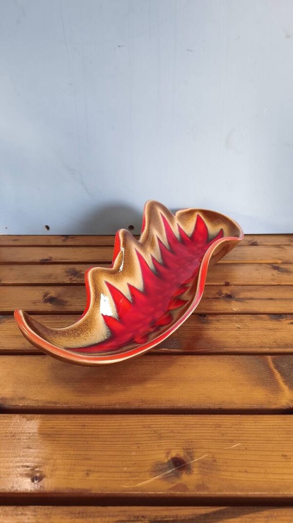 Coupe à fruits ou Applique murale – Céramique Vintage 1960/70