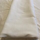 White hemp drape
