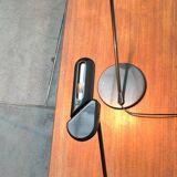 Postmodern Ring A400 table lamps by Bruno Gecchelin for Arteluce, Italy, 1970s, set of 2