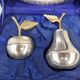 Apple pear pepper salt shaker