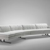 Jean-Marie Massaud for Poltrona Frau leather sofa