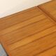Danish Scandinavian extendable dining table in teak, 1960.