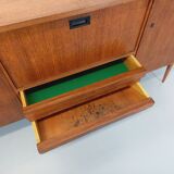 Enfilade vintage style scandinave en teck des années 60
