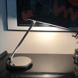 Articulated desk lamp aluminor, chrome and black metal