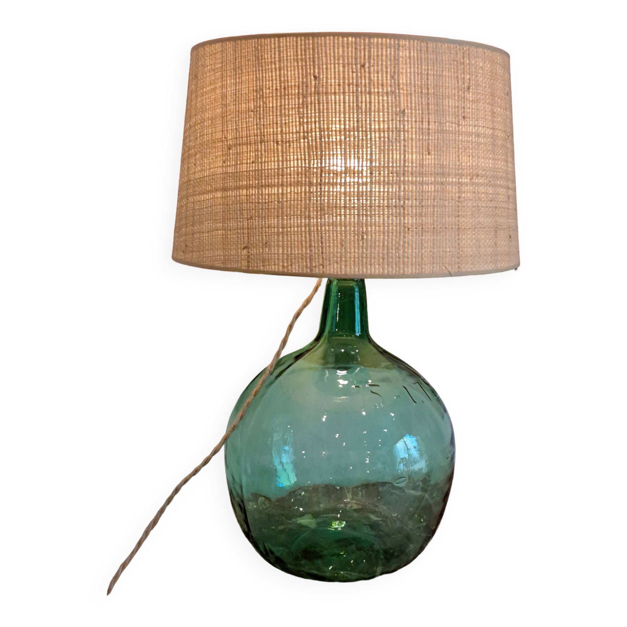 Vintage lady Jeanne lamp