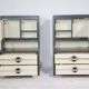 Modernist space age chest of drawers sideboard cabinet, 70s