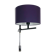 Original minimalist adjustable metal wall light, Germany 1960s