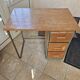 Child's desk with chair in its original condition.
