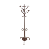 Antique Cast Iron Coat Rack, 1920s