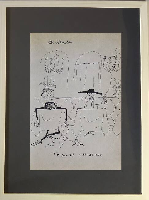 Daninos illustrations from 1962 “Oeillades”