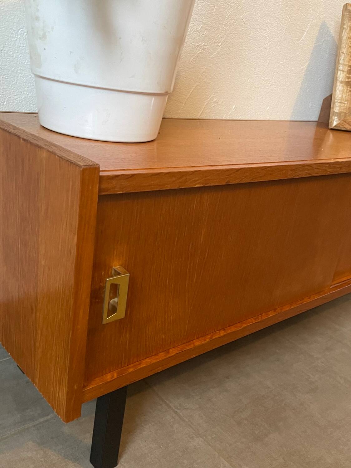 Enfilade / meuble télé vintage en chêne