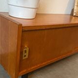 Enfilade / meuble télé vintage en chêne