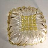 Art deco glass square salad