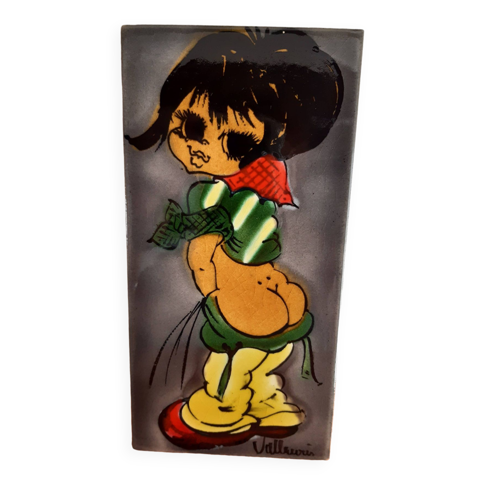 Vallauris ceramic plate