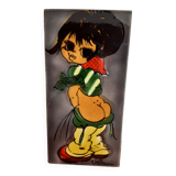 Vallauris ceramic plate