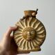 Mexican ceramic sun vase