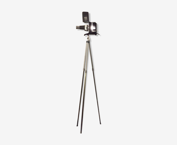 Projecteur diapositive leitz sur trepied